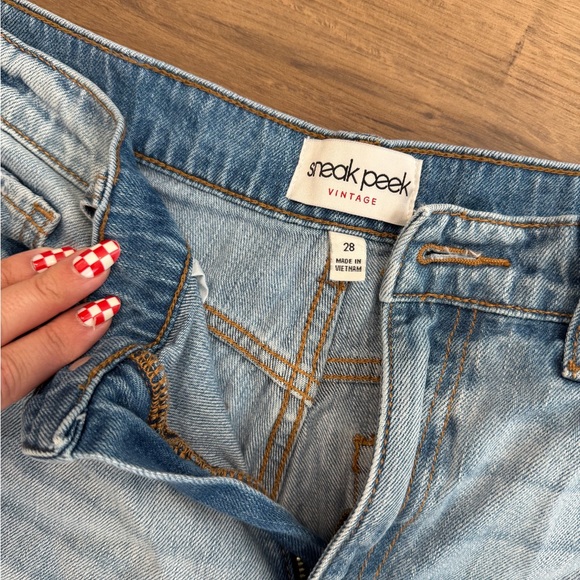 Light Blue Denim Jeans - Picture 2 of 2